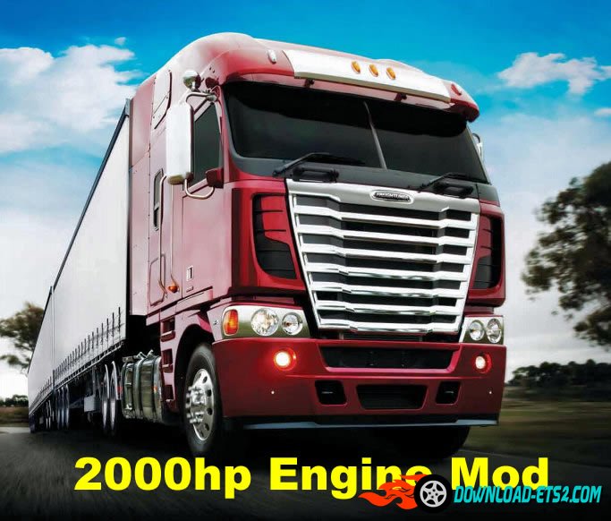 Freightliner Agrosy 2000hp Engine Mod