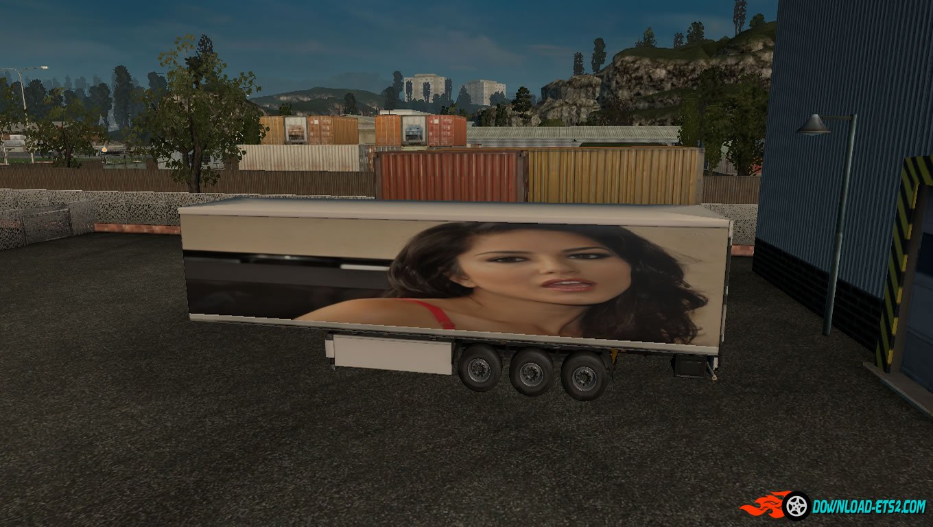 Sunny Leone Trailer Skin