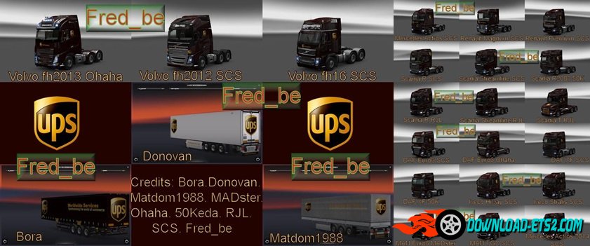 UPS Combo Skin Pack V1.20