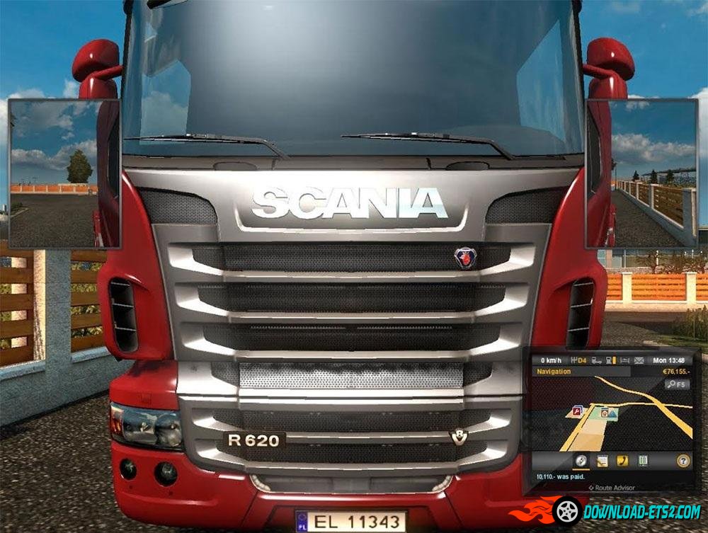 License plates fix for ProMods v 1.0 by hyst329