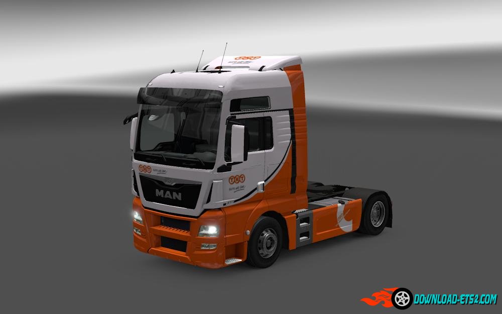 TNT Skins for MAN (TGX and Euro 6)