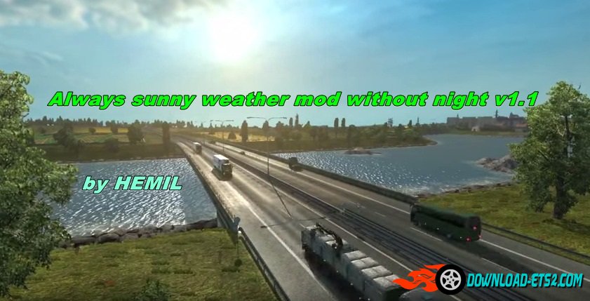 Always sunny weather mod without night v1.1