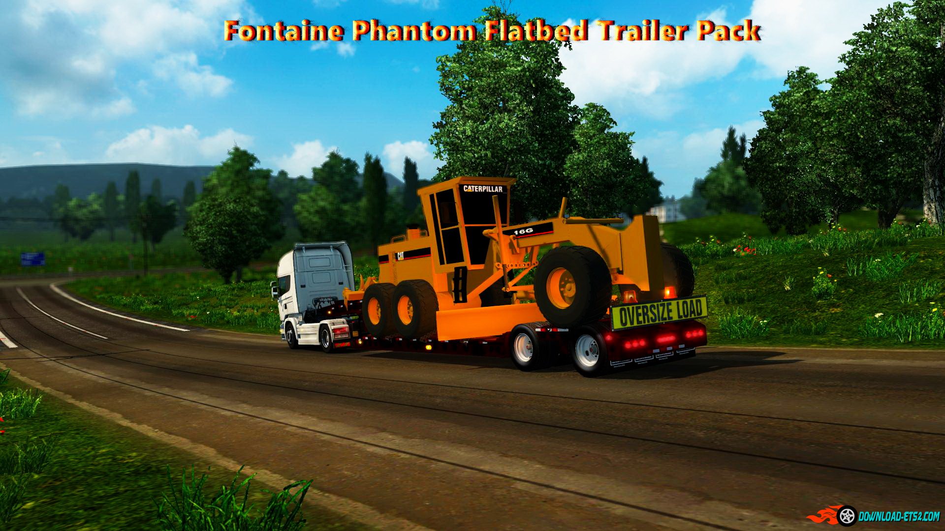 Fontaine Phantom Flatbed Trailer Pack v1.0