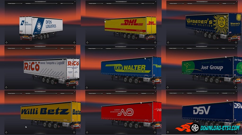 International Trailers Skin Pack 4 by joaoppg