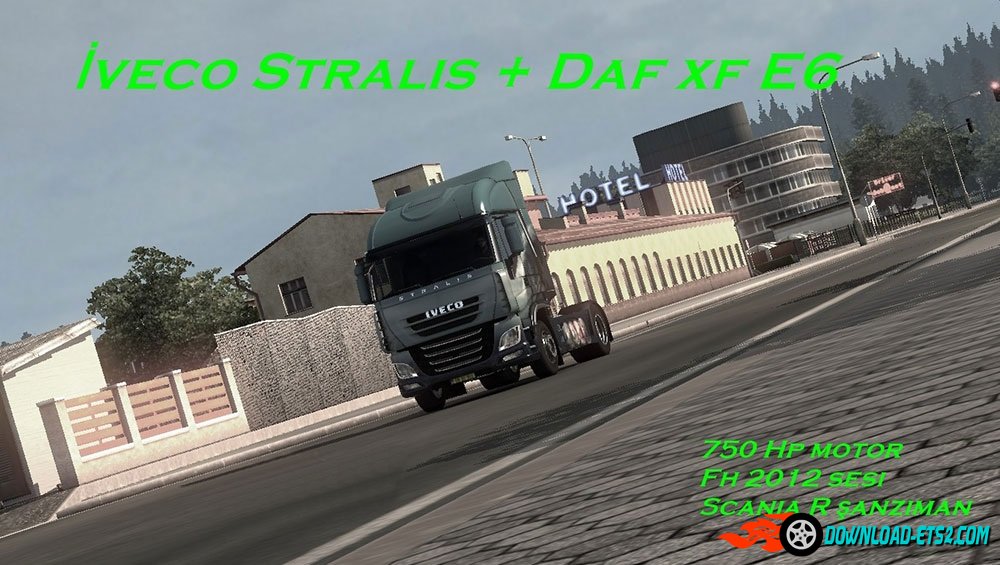 DAF E6 + Iveco Stralis [SP/MP]