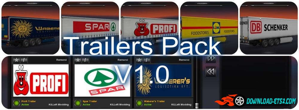 Trailers Pack v1.0 by KiLLer Modding