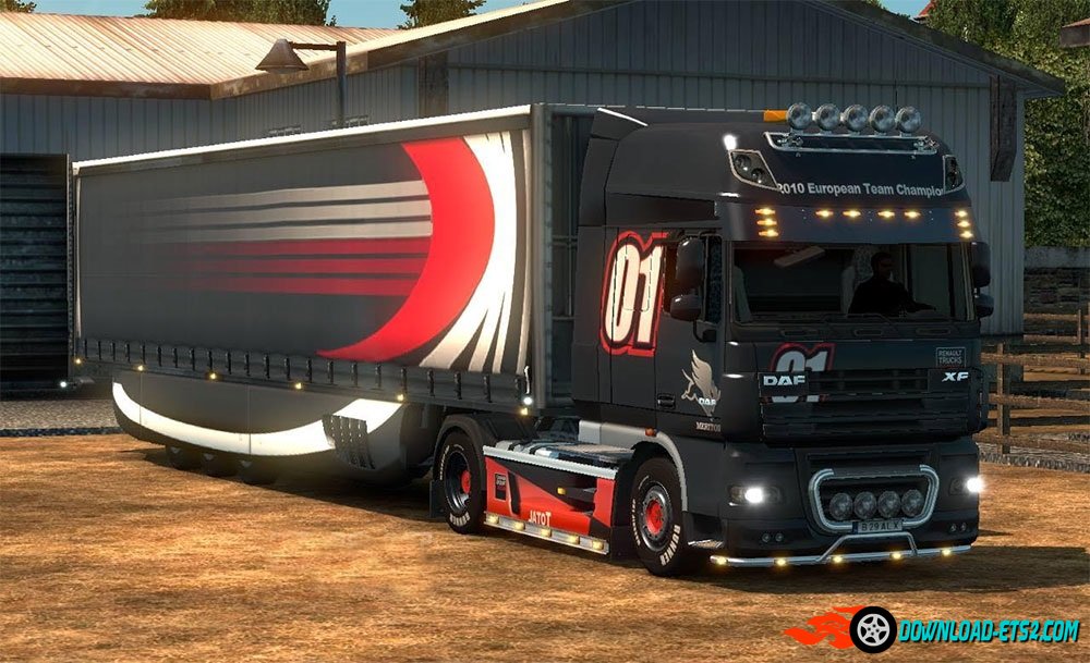 Renault Premium Paintjob for DAF 105 (and 750 HP)