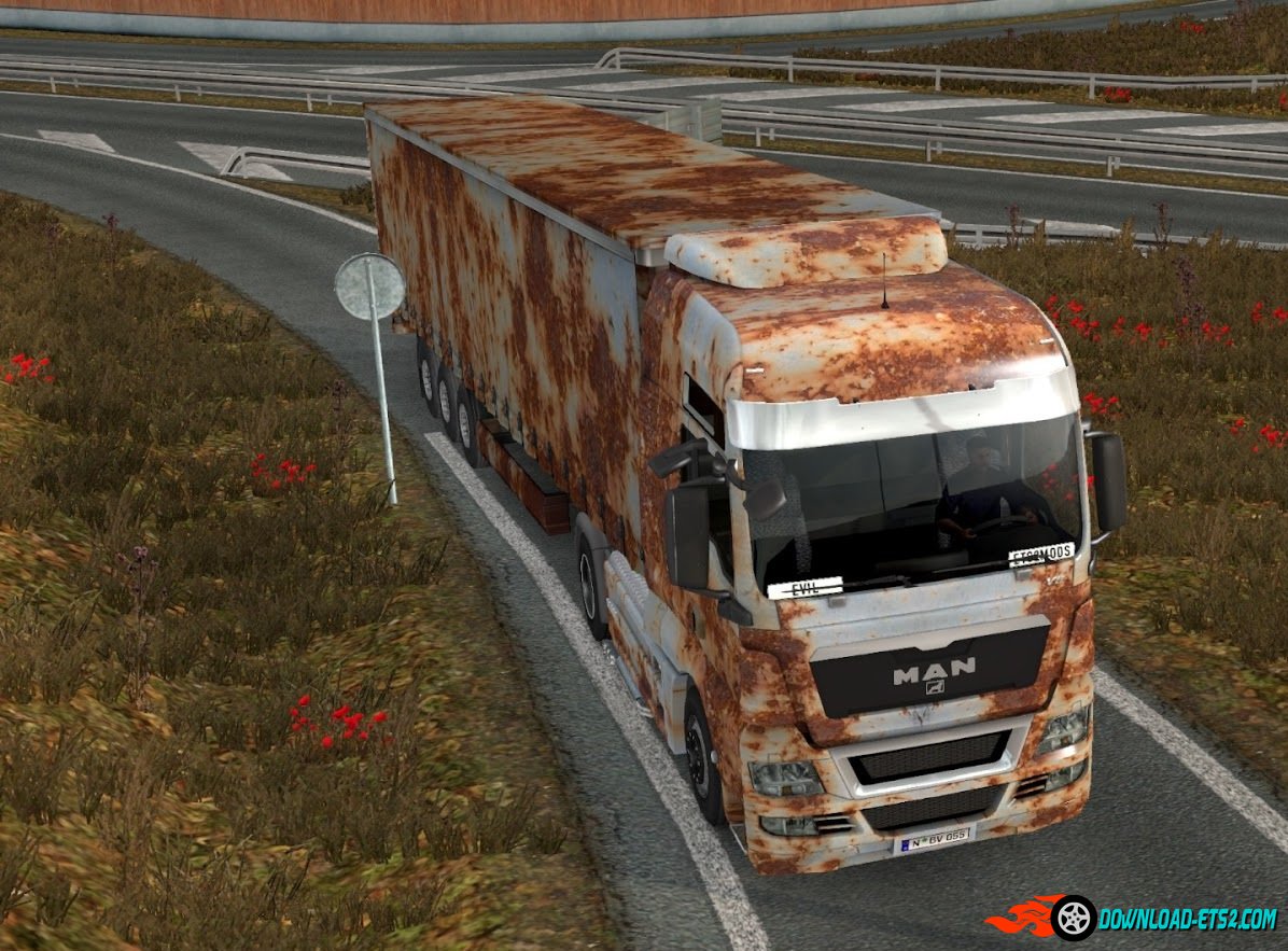 Old Rust pack for MAN TGX