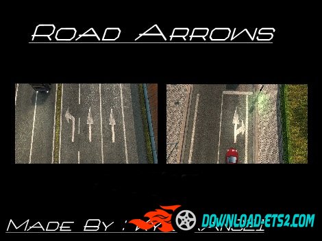 Road arrows by kyliaan321