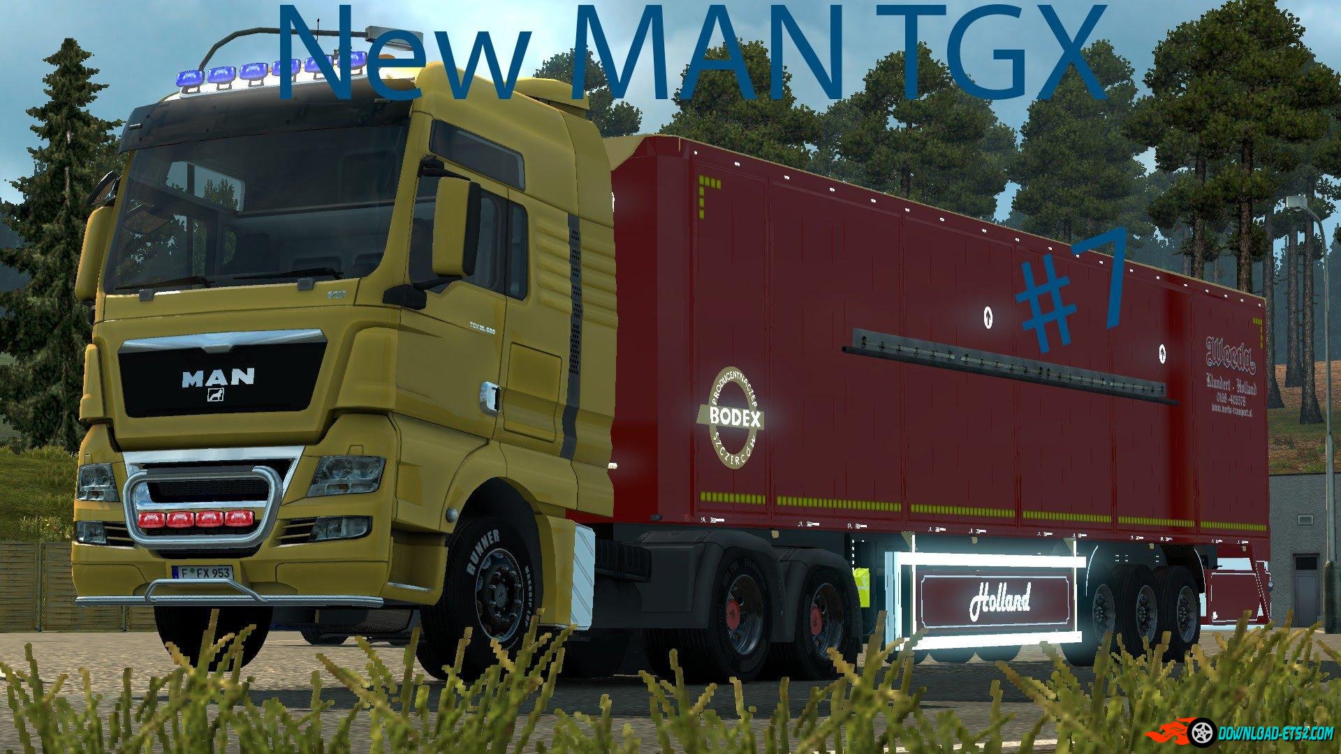 New MAN TGX Modified v1.2