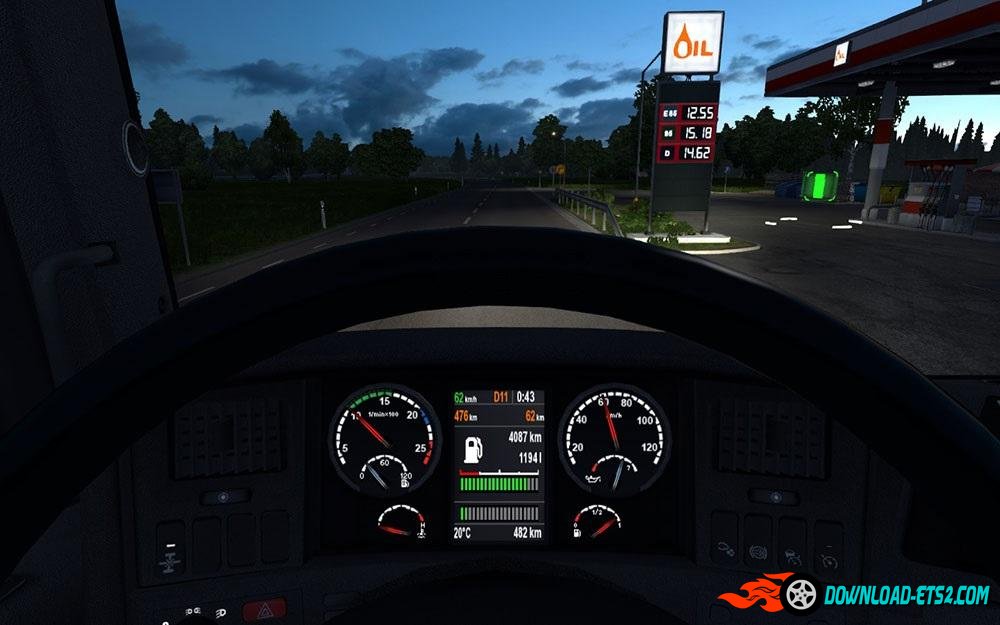 Scania Dashboard v 1.1 (Updated)