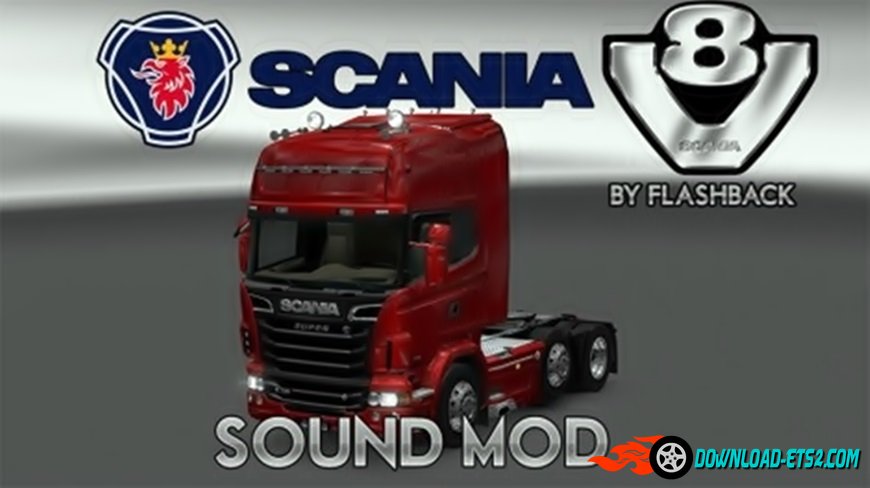 New V8 Sound for Scania R and RJL