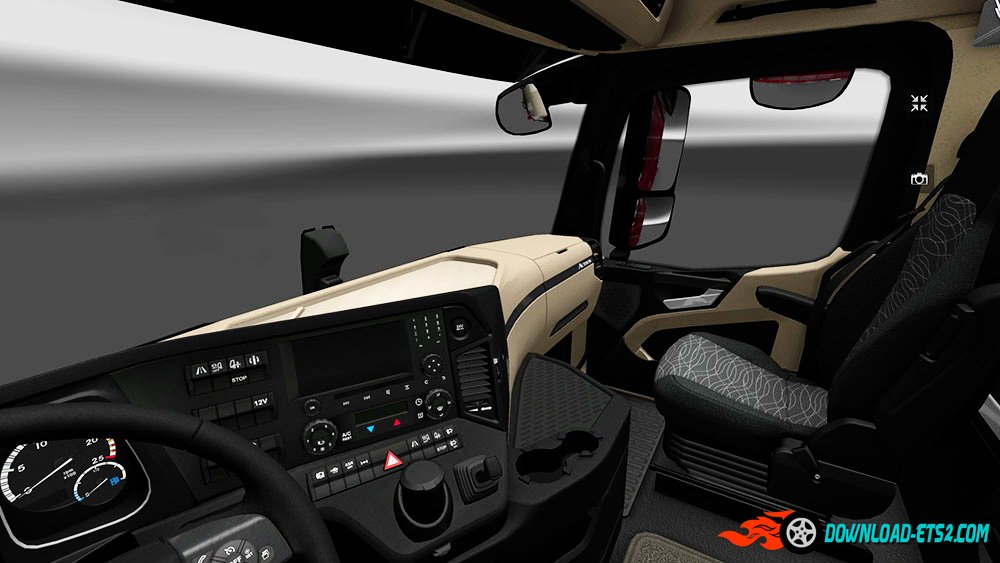 Mercedes Actros MP4 Interior v1.0 by dymerwest