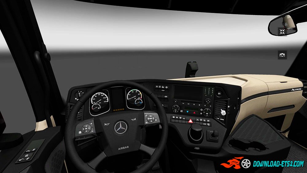 Mercedes Actros MP4 Interior v1.0 by dymerwest