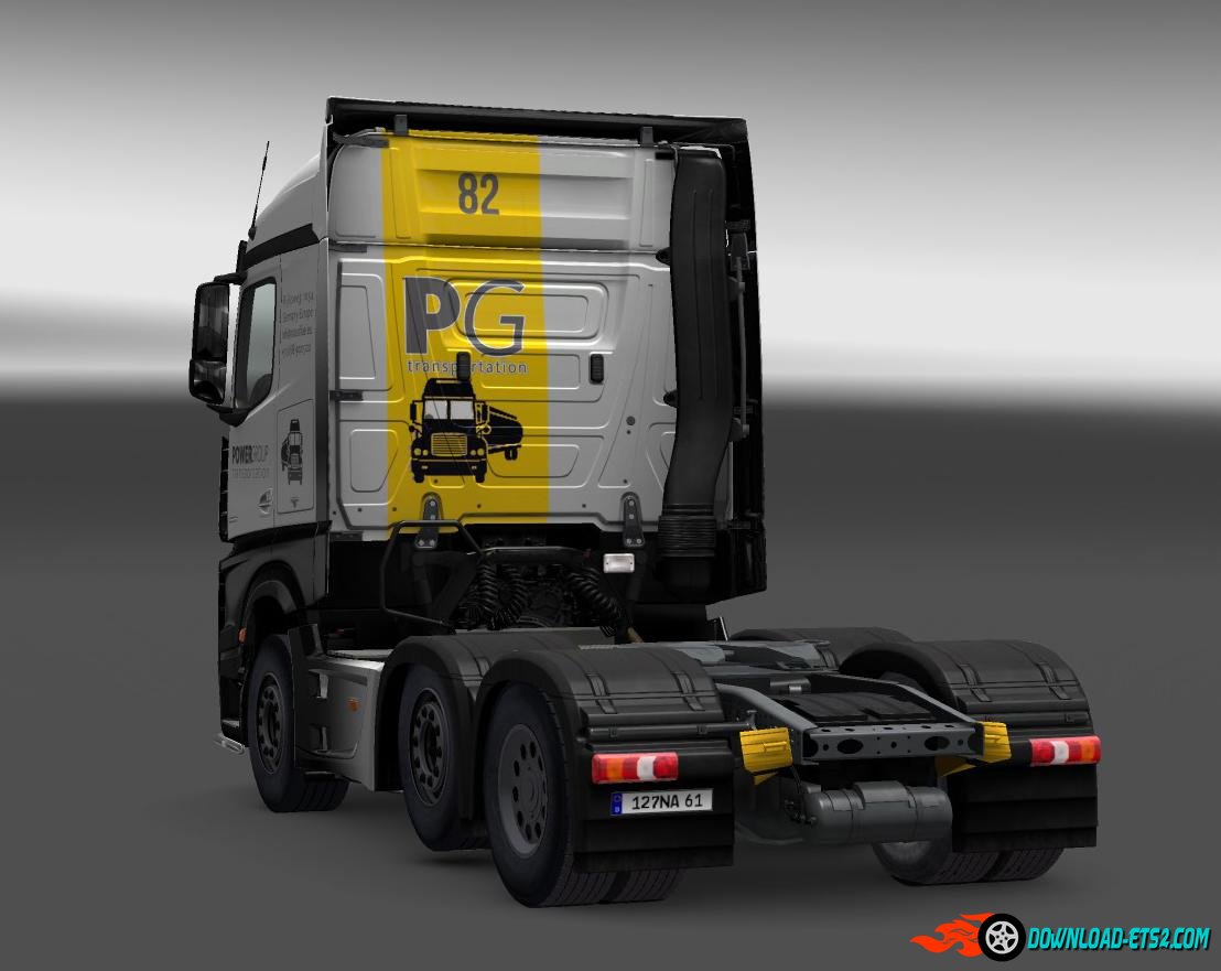 MB Actros 2014 "PG" skin