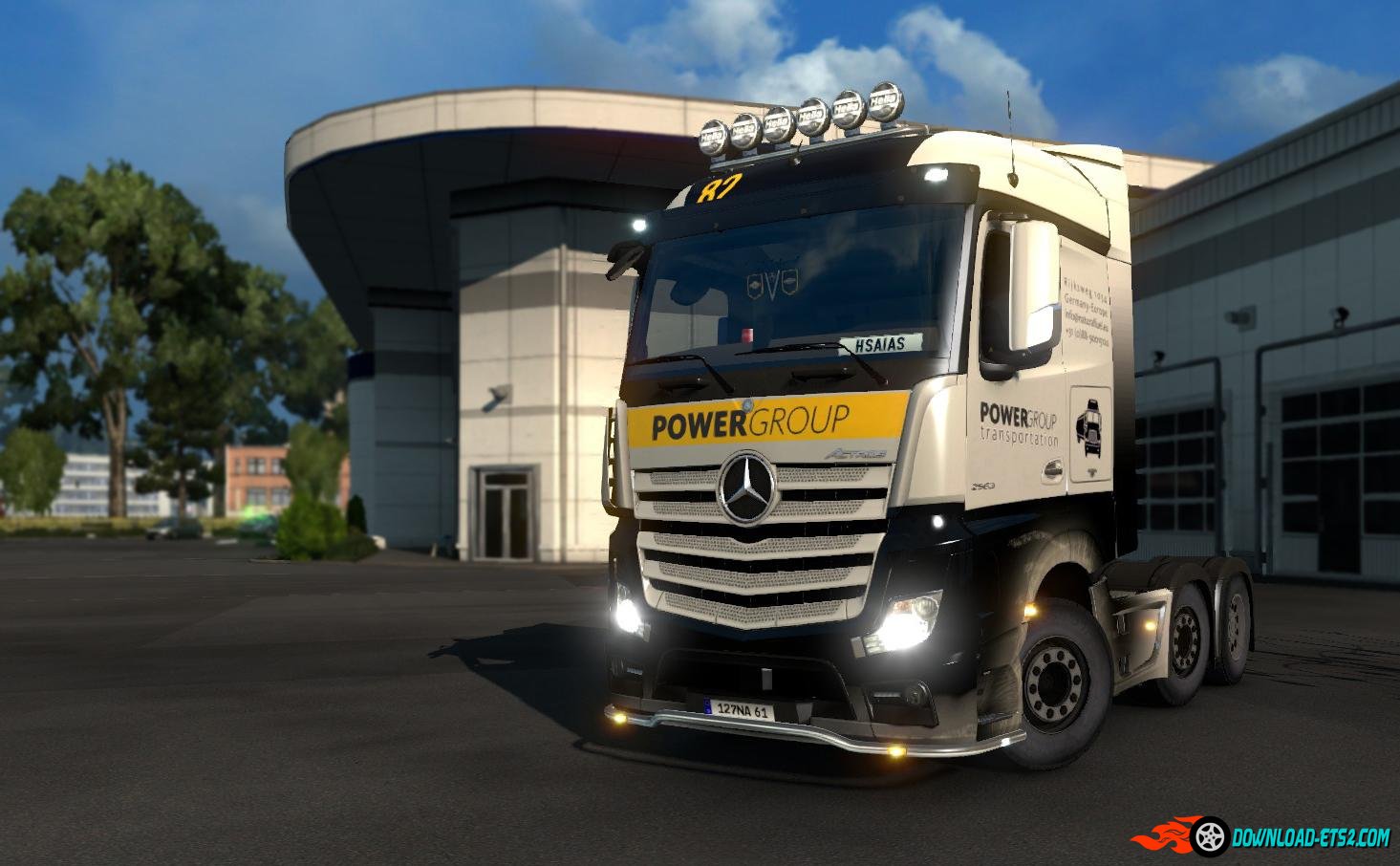 MB Actros 2014 "PG" skin