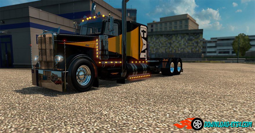 Skin "CAT" for Peterbilt 389