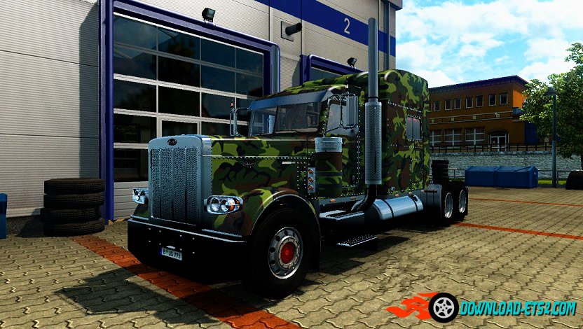 Skin Army for Peterbilt 389 v1.0 by KimTruong