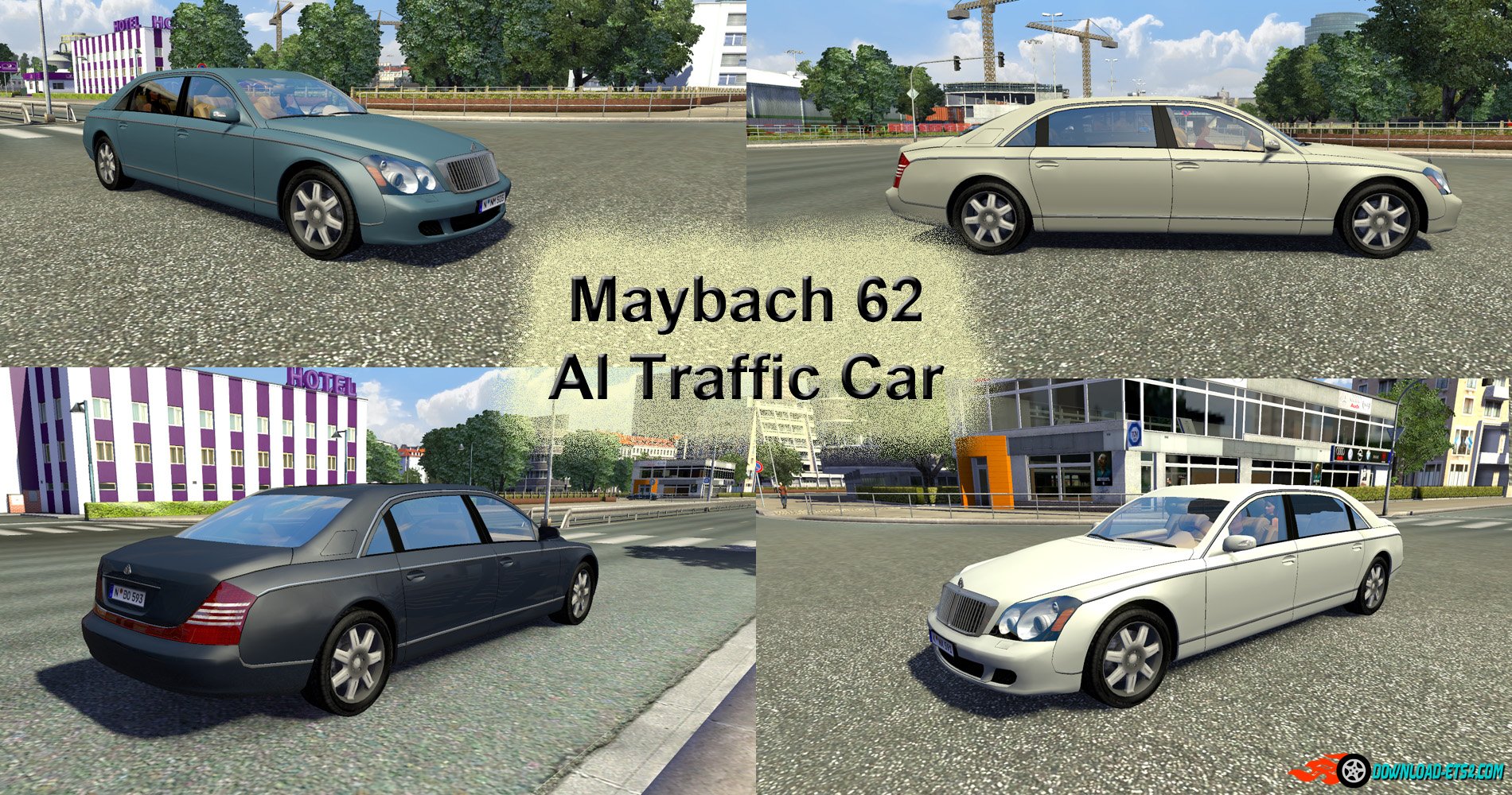 Maybach 62 AI Traffic Car