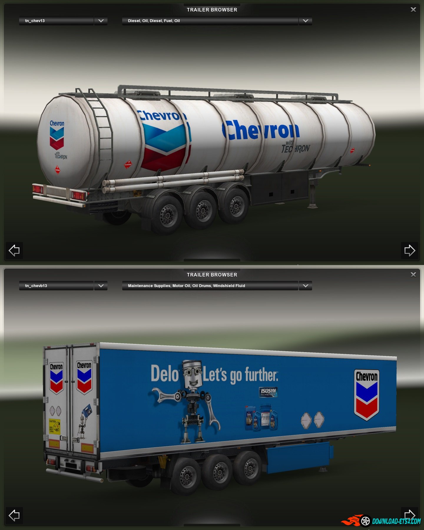 "Chevron" Trailer Pack