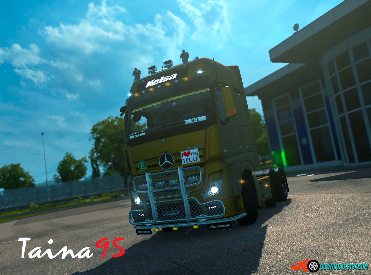 Mercedes Actros Mp4 v1.7