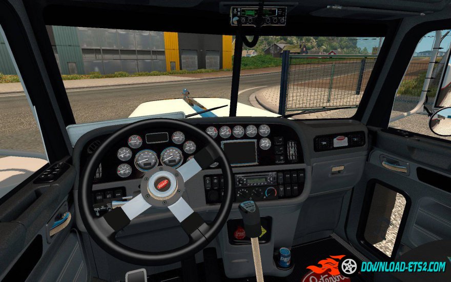 Darker interior for Peterbilt 389