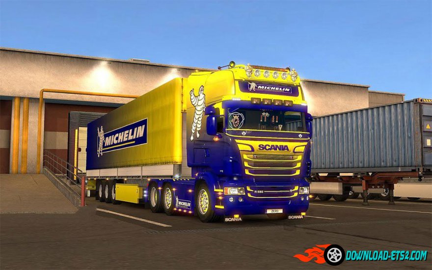 "MICHELIN" Combo skin pack for Scania R & Streamline (RJL)