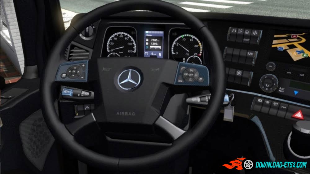 Mercedes actros 2014 Sports Interior v0.9