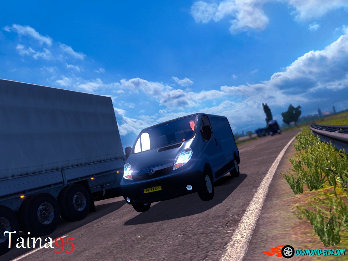 Vaxhuall Vivaro AI Traffic Car by Taina95