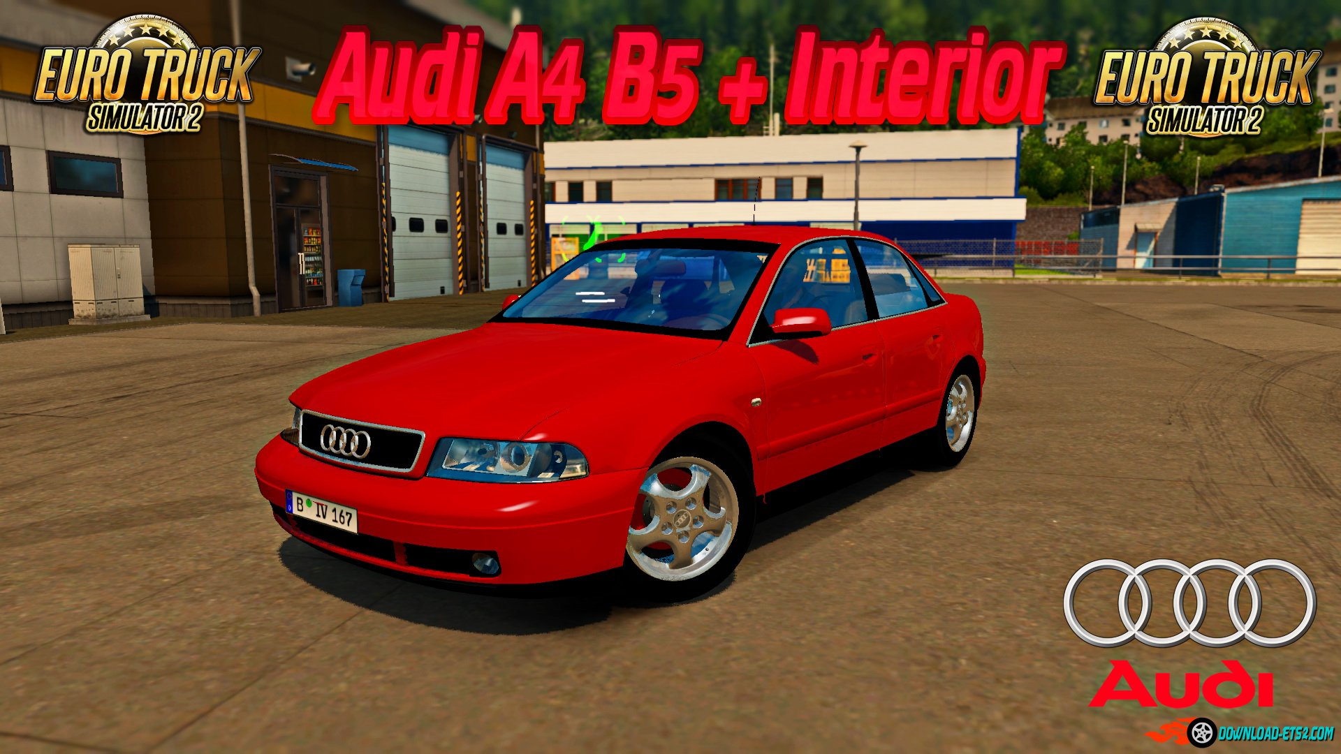 Audi A4 B5 + Interior v1.2 by Azorax Modding (1.34.x)