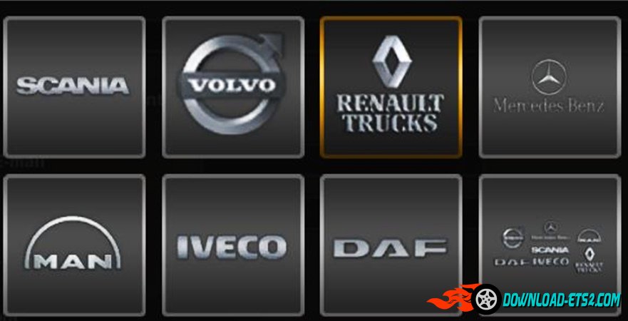 Truck Brands for Player Logo