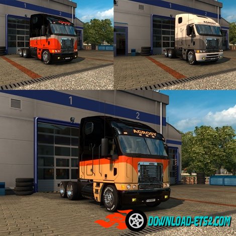 Freightliner Agrosy with 4 mask skin