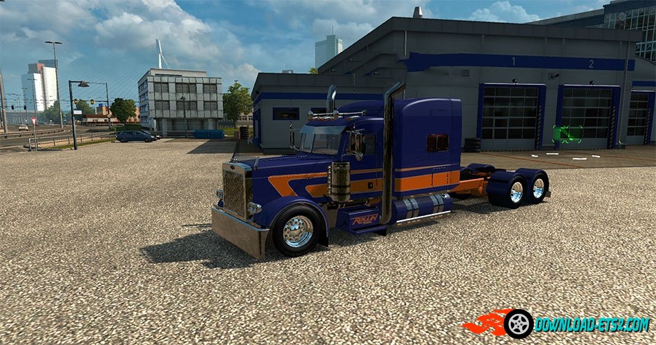 "Rollin Transport" skin for Peterbilt 389