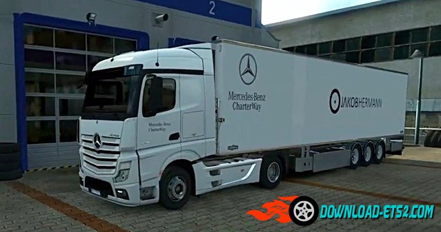 Combo Mercedes Actros MP4 & Chereau Trailer