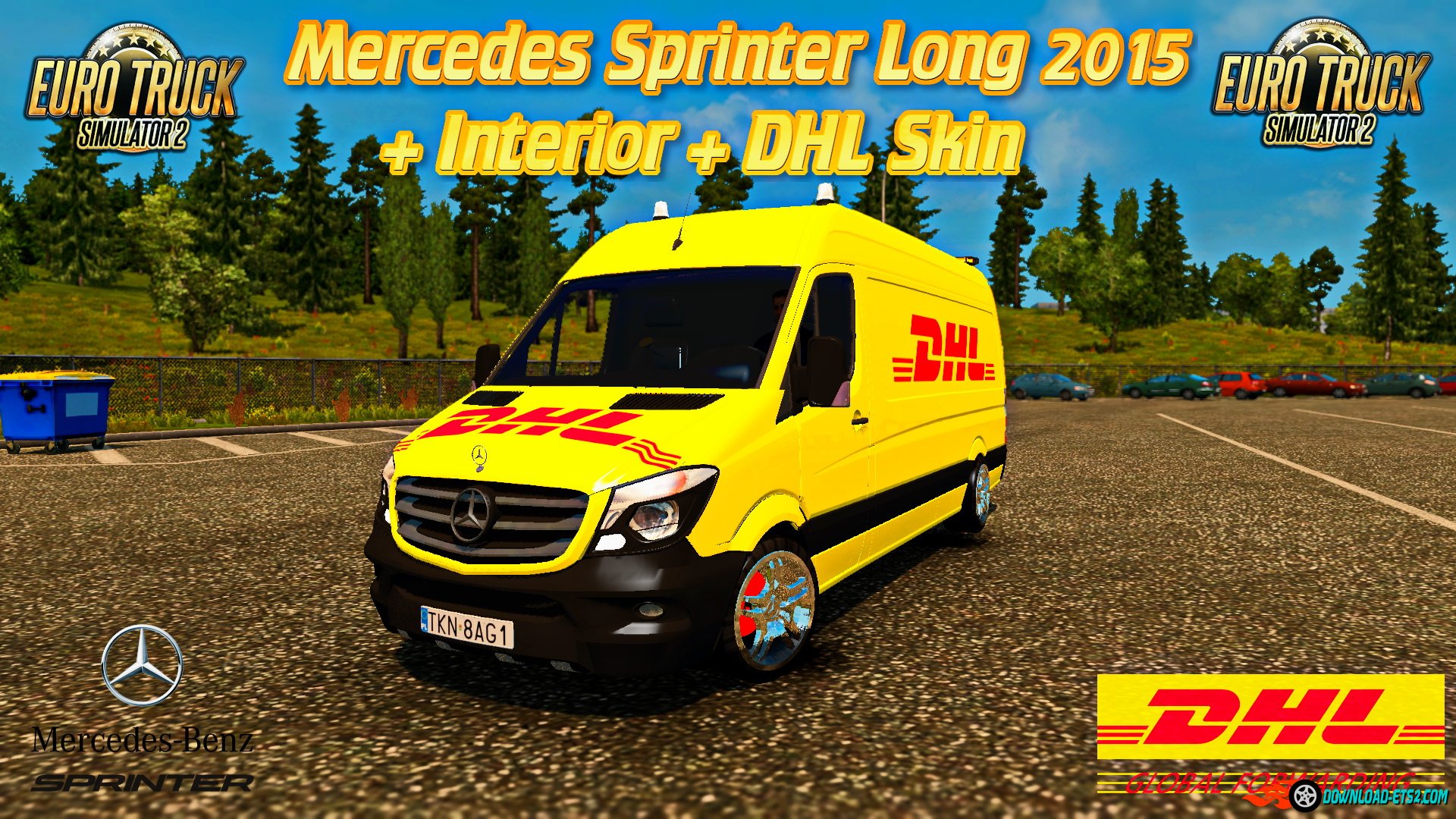 Mercedes Sprinter Long 2015 + Interior v0.9 (Beta)