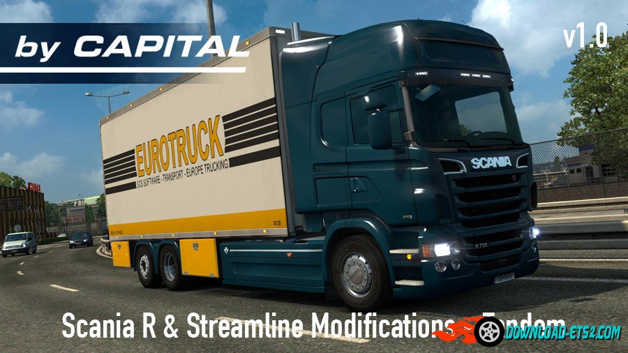 Scania R & Streamline by RJL Tandem v1.0 by Capital