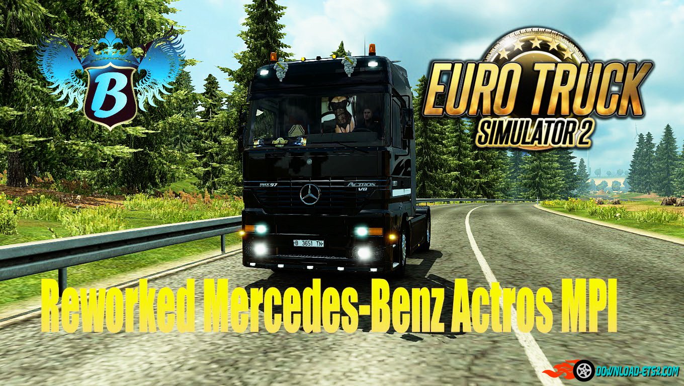 Reworked Mercedes-Benz Actros MPI by Solaris36