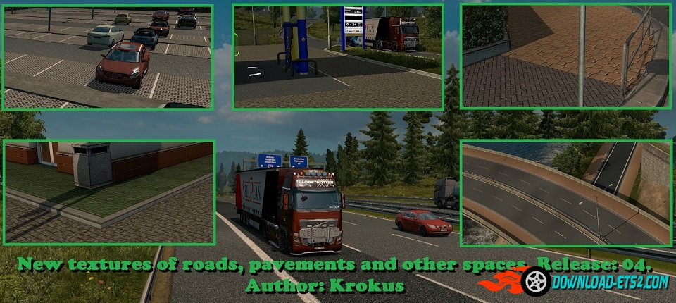 New textures of roads v04 by krokus