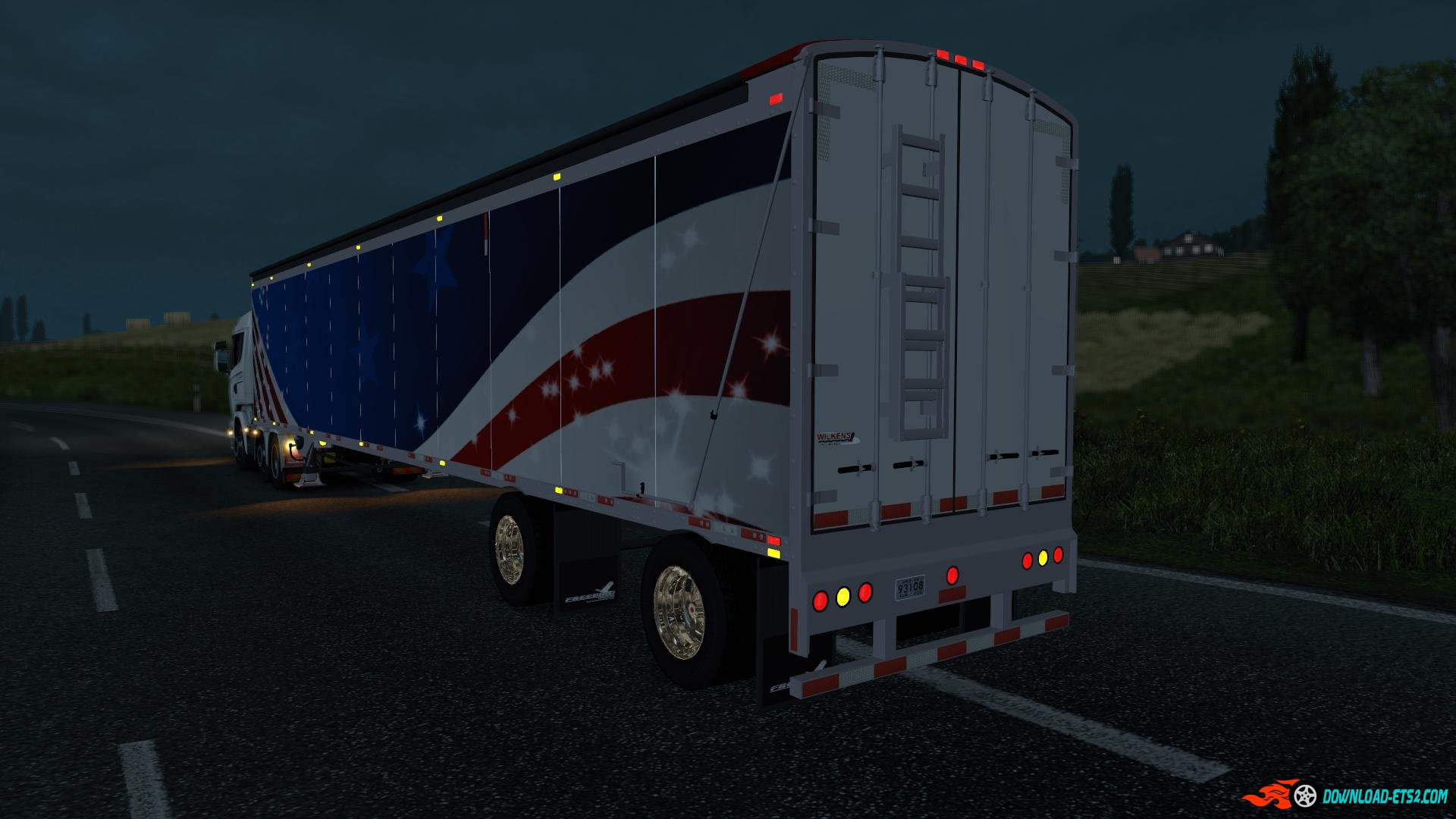 Wilkens Walking Floor Trailer v1.0 » ETS2 mods | Euro Truck Simulator 2