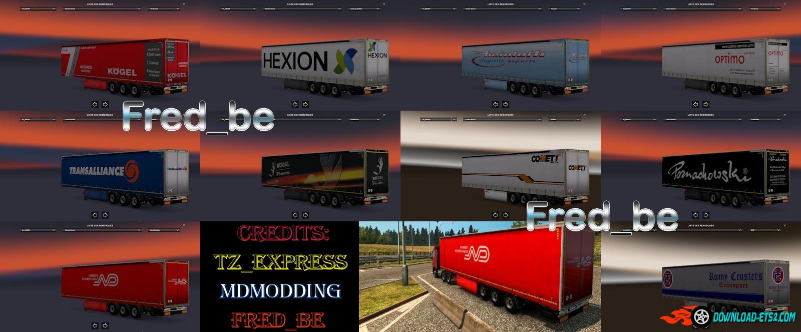 Trailer Pack Kogel Maxx v1.22