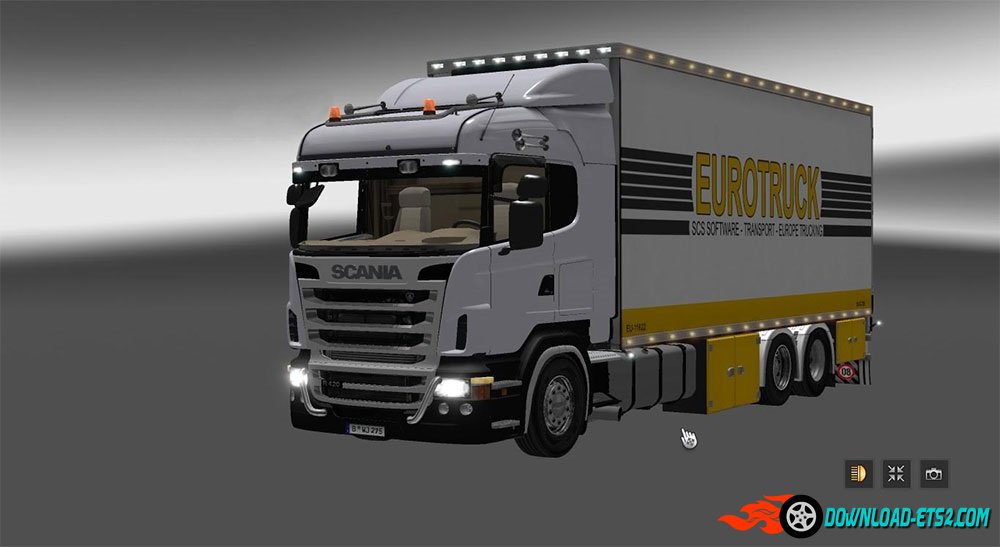 Scania R2008 mod + Interior + Tandem