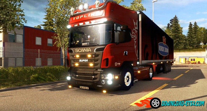 Scania R730 V8 Mega tuning [1.22.x]