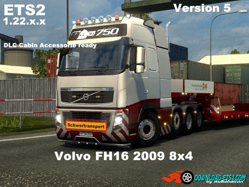 Volvo FH 2009 8×4 Ulfers v 5.0