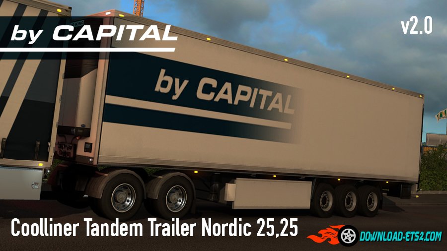 Coolliner Tandem Nordic Trailer 25,25 -ByCapital v2.0