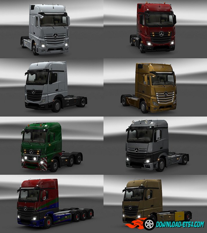 New Actros plastic parts and more v3.1.0