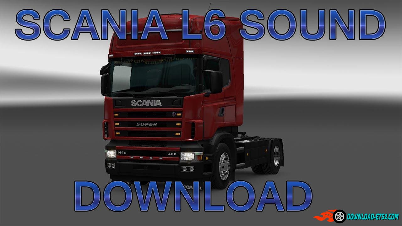 Scania L6 Engine sound v4