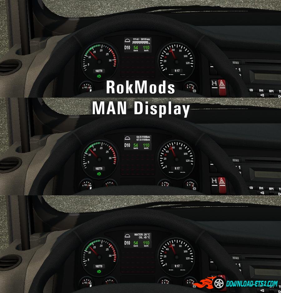 RokMods MAN Display