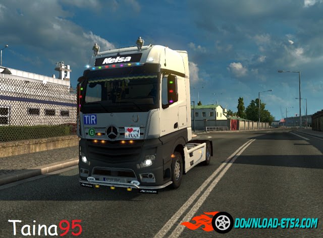 Mercedes Actros Mp4 V1.10