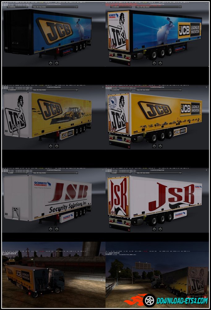 Schmitz Cargobul Trailers Pack