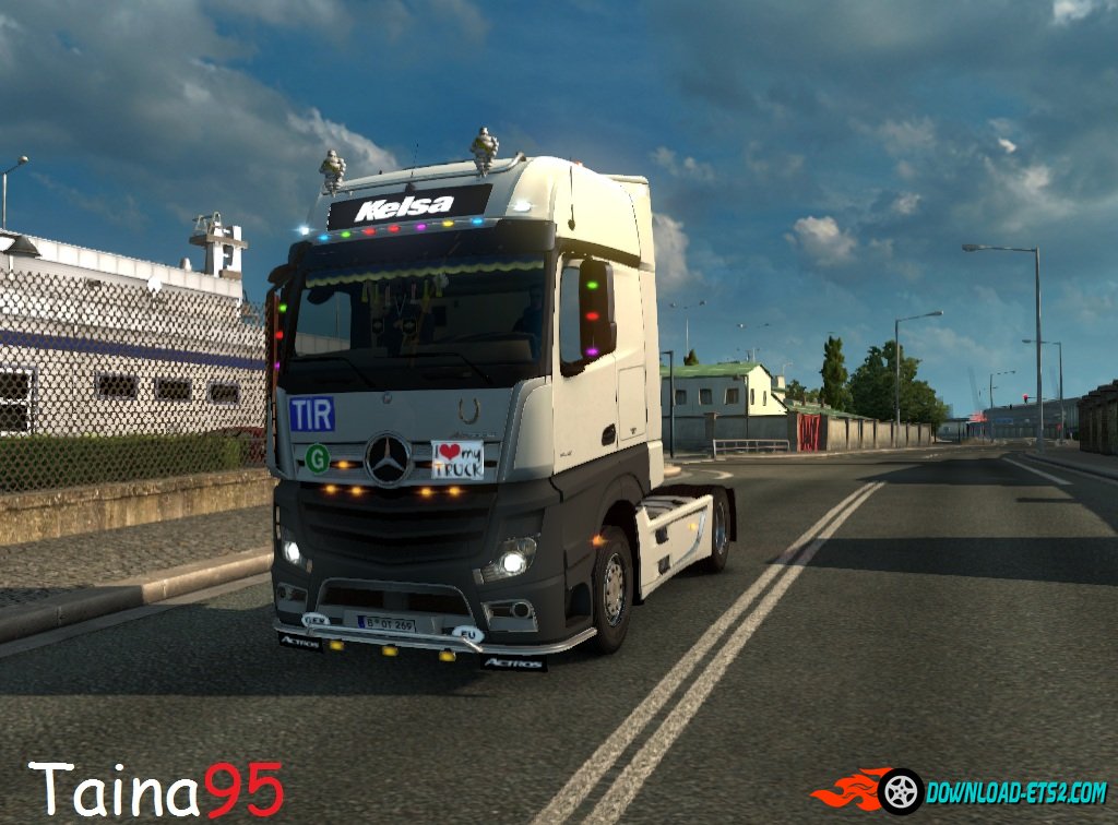 Mercedes Actros Mp4 V1.10-fix